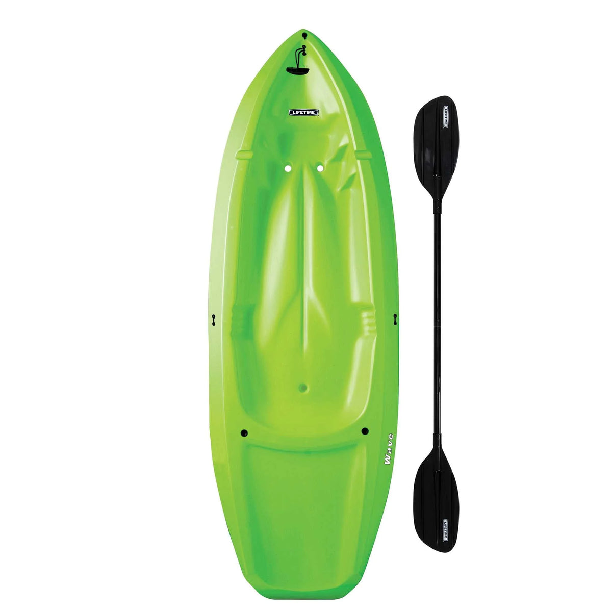 Green Youth Kayak with Paddle E7583