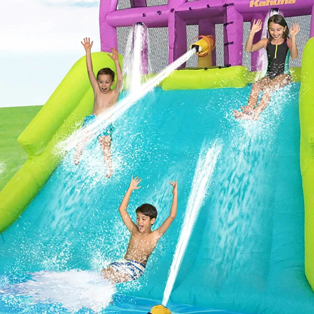 Inflatable Kids Pool and Slide Water Park R140575