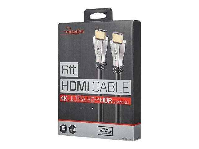 Black 6 ft HDMI Cable H6307