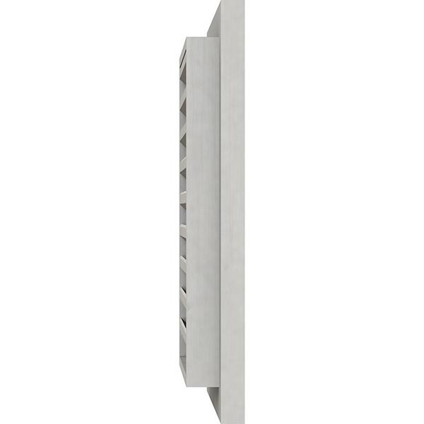 Primed Smooth Vertical Gable Vent B54732