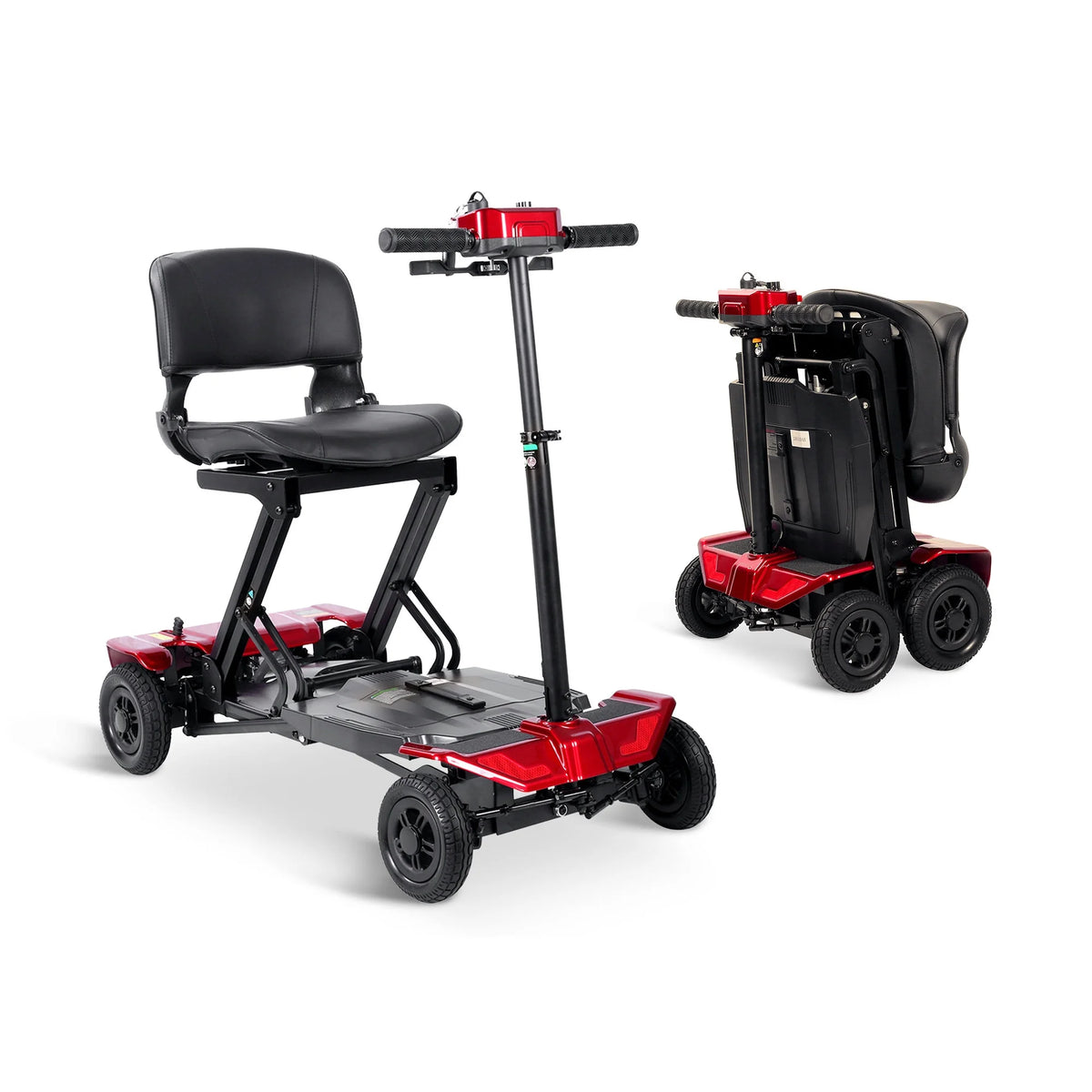 Auto Foldable Powered Mobility Scooter with Removable Lithium ion Battery E2169