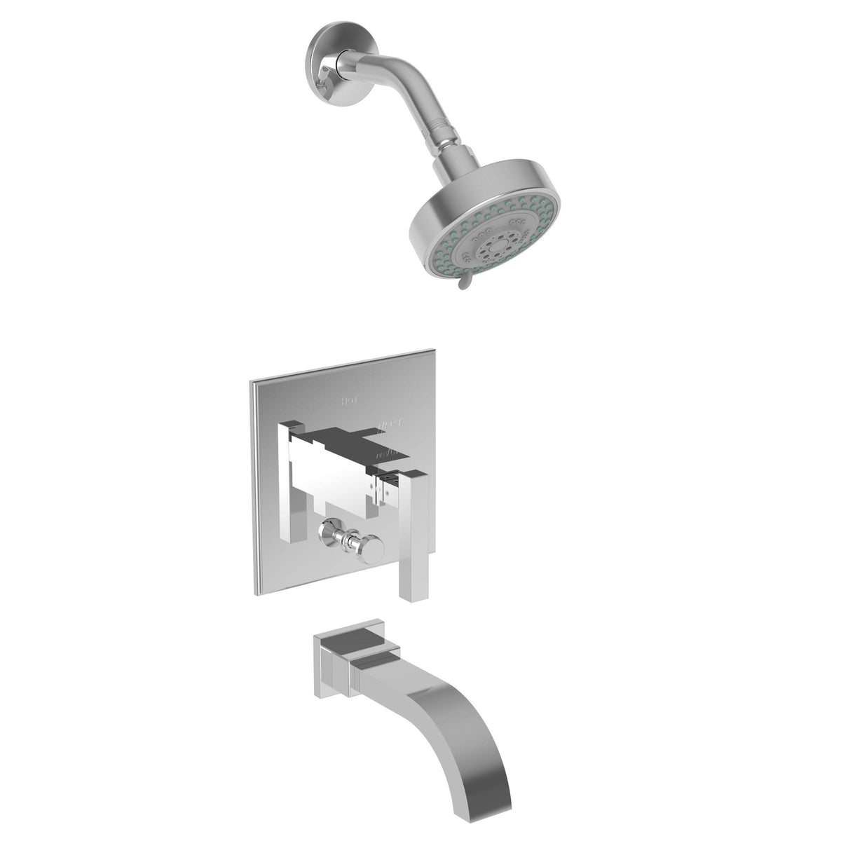 Stainless Steel (PVD) Balanced Pressure Tub and Shower Trim Set Y288