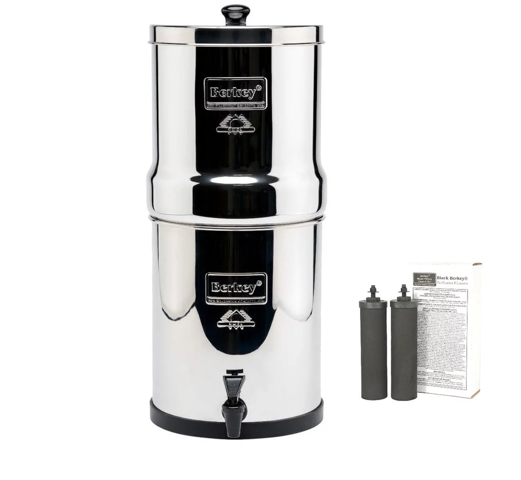 1.5 Gal Water System 2 Black Purifiers K167