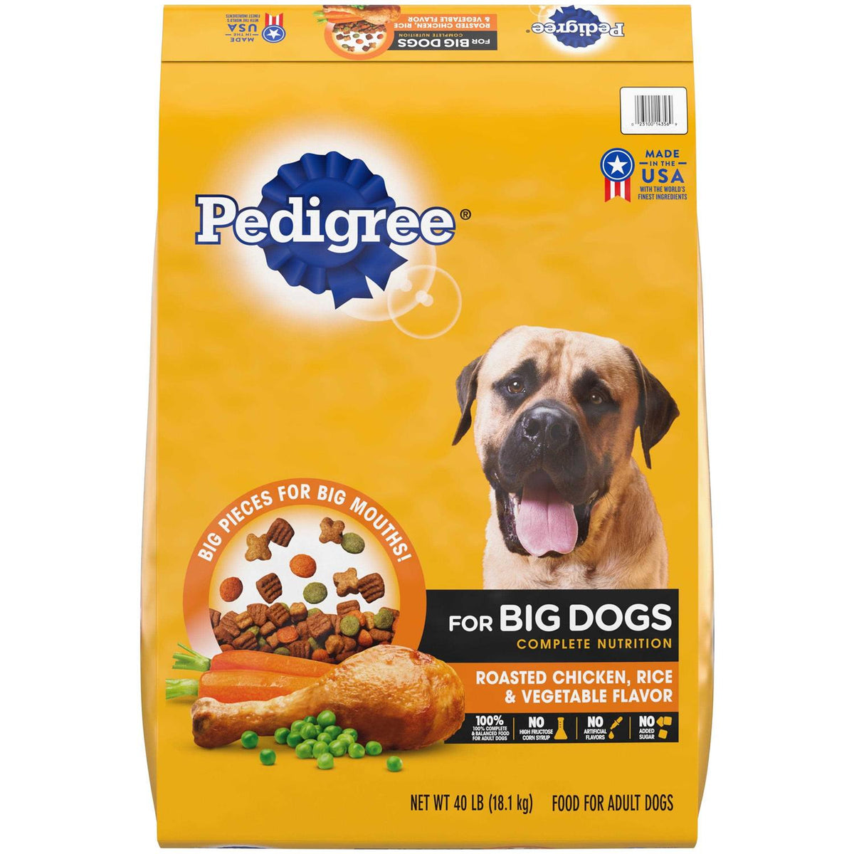 Large Breed Dry Dog Food Roasted Chicken N57912