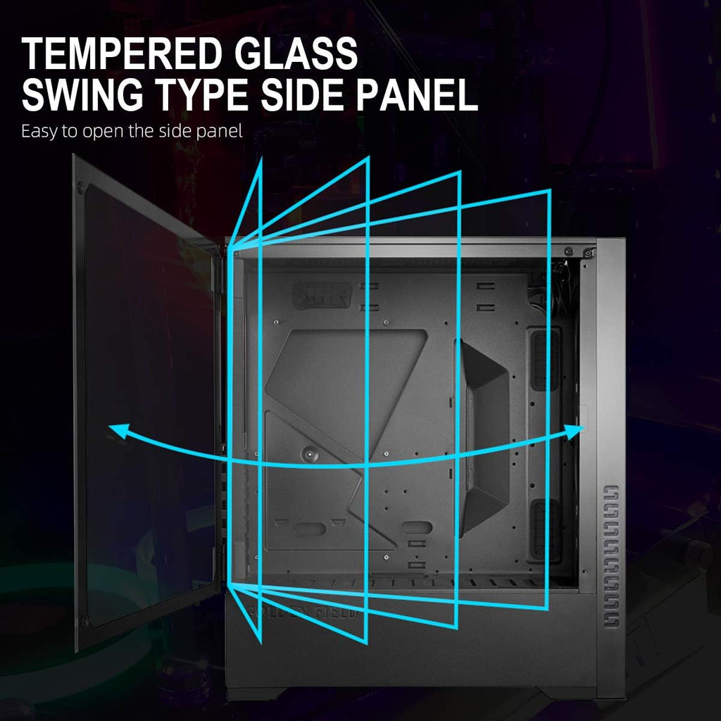 ATX Gaming PC Case with Side Window U106