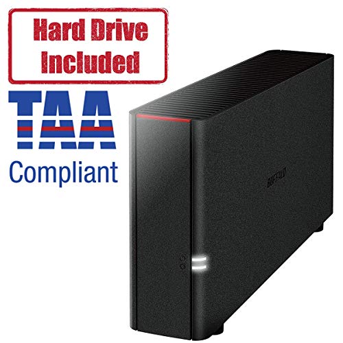 4TB 1-Bay NAS Network Attached Storage with HDD Hard Drives D267931