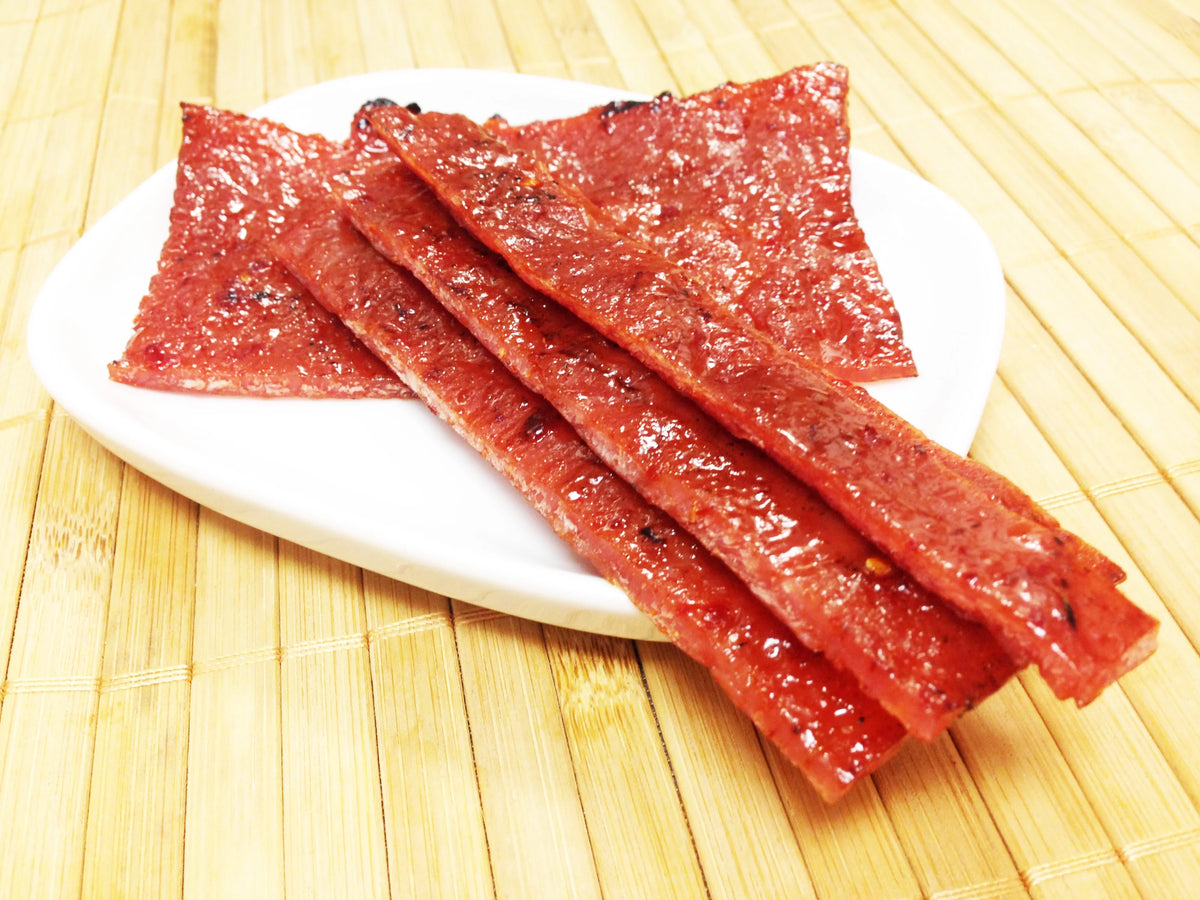 Fire-Grilled Pork Jerky Spicy Flavor 8 oz X762