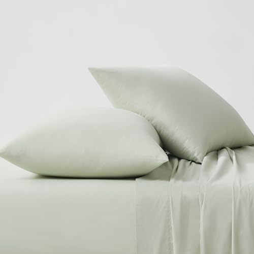 Navy Queen 4-Piece Organic Cotton Sheet Set G926539