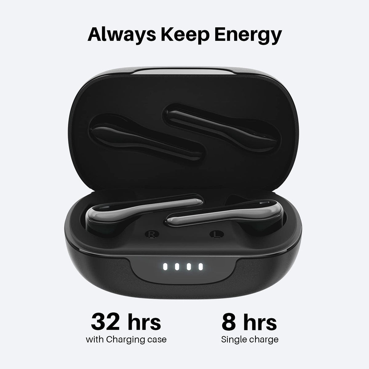Wireless Bluetooth Earbuds 32H Playtime Pack of 2 B342