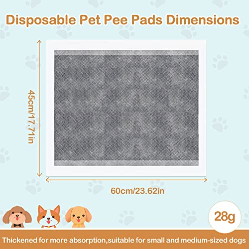 Black Charcoal Puppy Pads 10 Count T658