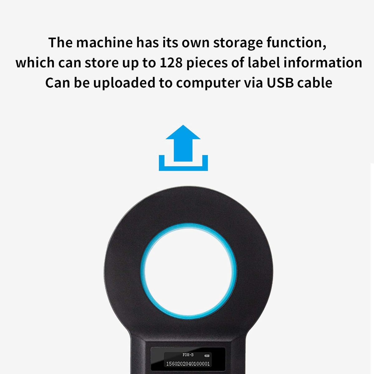 Bluetooth RFID Animal Microchip Scanner I1642