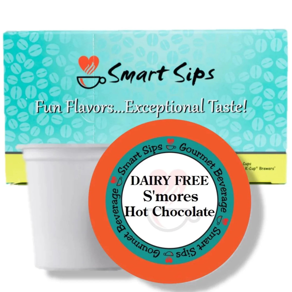 Single-Serve Lactose-Free Hot Cocoa Pods for Keurig F95269
