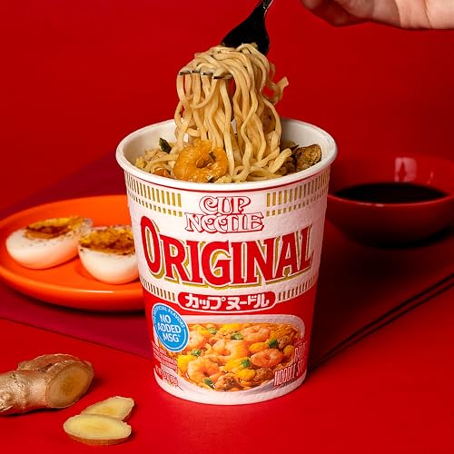 Original 2.4 Ounce Cup Noodle Ramen Soup (Pack of 6) W216