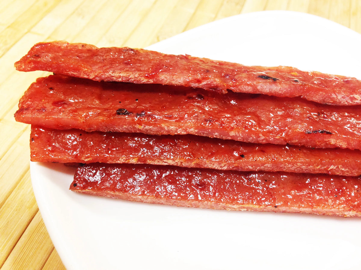Fire-Grilled Pork Jerky Spicy Flavor 8 oz X762
