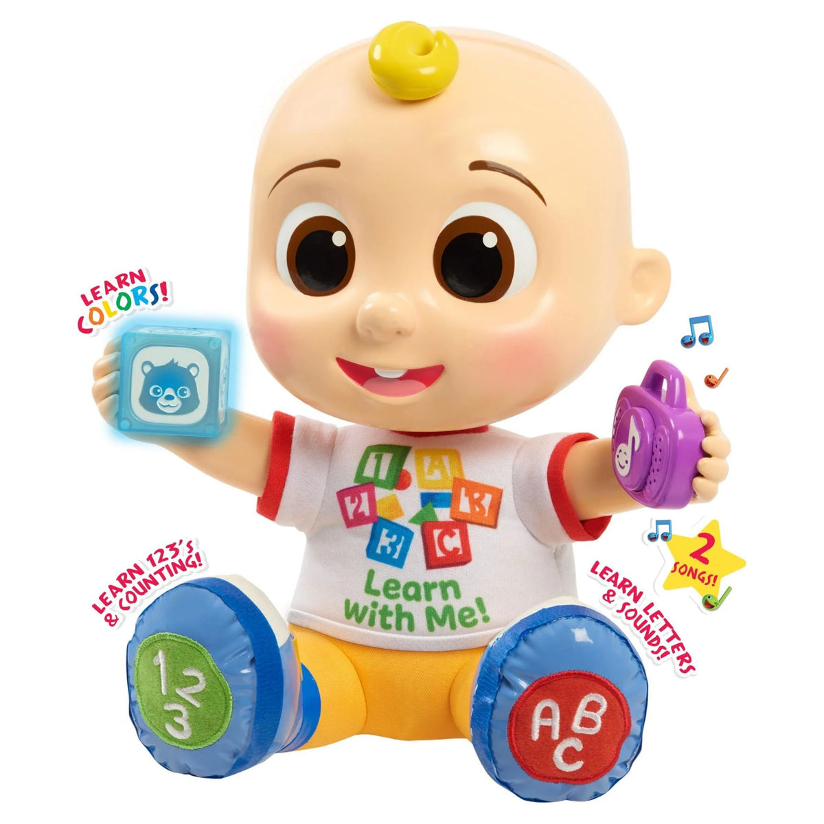 Interactive Learning JJ Doll with Lights, Sounds, and Music T728