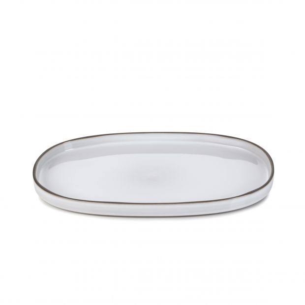 Large Oval Service Plate 7 Colors L364