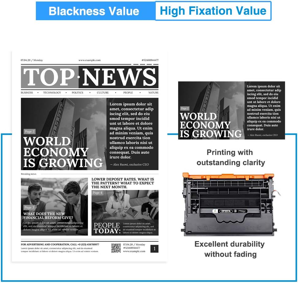 Compatible Toner Cartridge Replacement (Black, 1-Pack) K23668