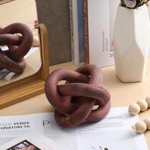 Black Wood Chain Link Decor G915770