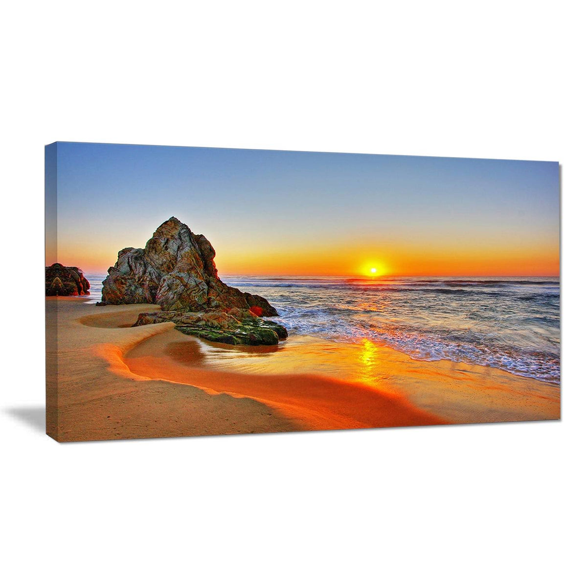 Contemporary Seascape Art Canvas 40 in. Wide x 20 in. High C417530