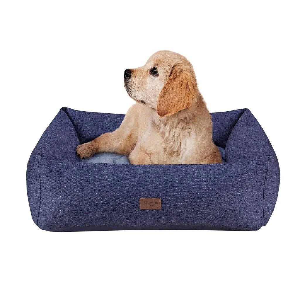 Brown 4-Sided Bolster with Ortho Base and Removable Cover H2181
