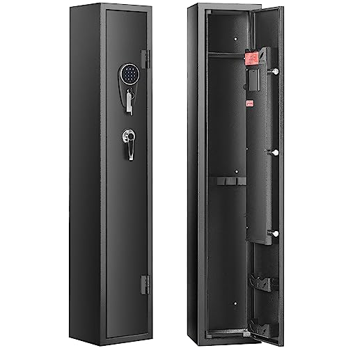 6-8 Rifles Gun Safe with Fingerprint & Digital Keypad Lock B3299