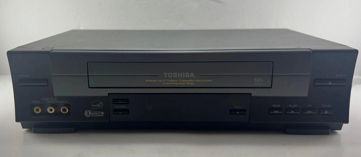 Black 4 Head Hi Fi Stereo VCR M8894
