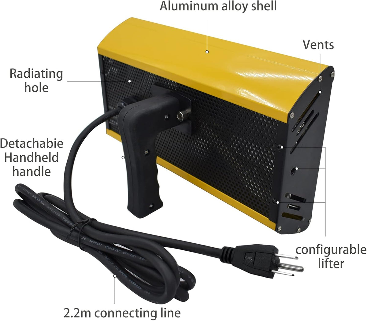 2000W Short Wave Infrared Paint Curing Lamp P562928