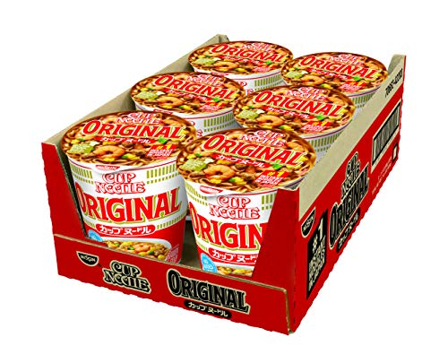 Original 2.4 Ounce Cup Noodle Ramen Soup (Pack of 6) W216