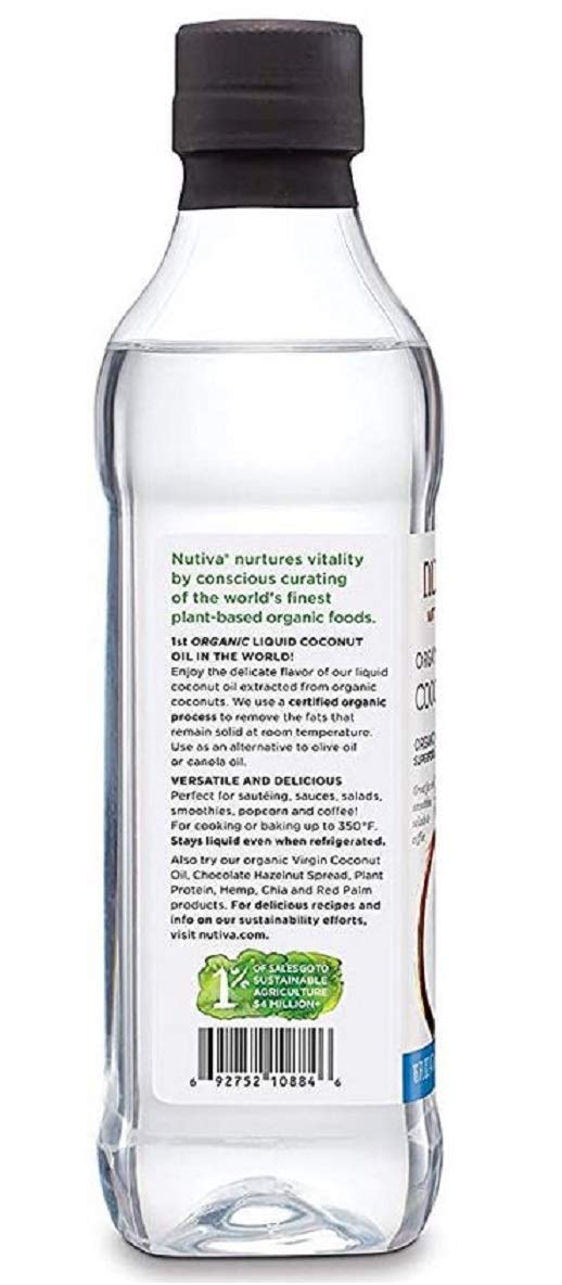 Organic Liquid Coconut Oil, 16-ounce P60809