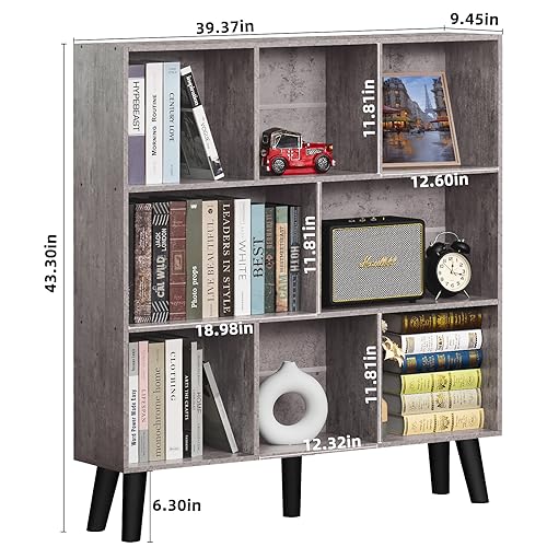 Pink 5 Cube 3-Tier Bookshelf N69611