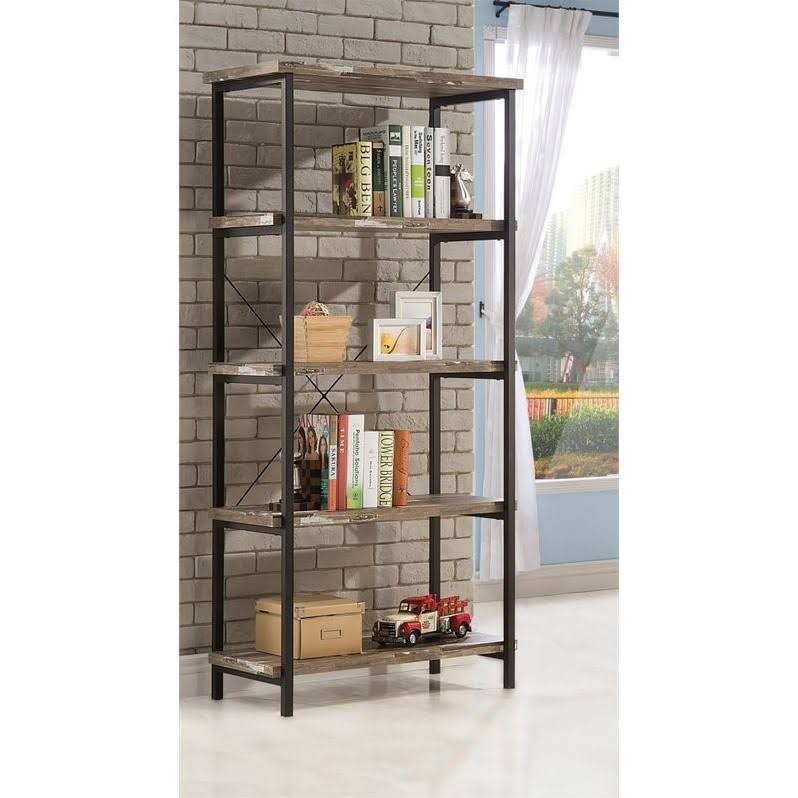 4 Shelf Modern Bookcase K218136
