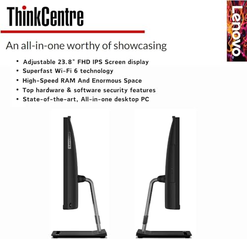 23.8" FHD Display All-in-One Computer, 16GB RAM, 512GB PCIe SSD, Windows 11 Pro V6204