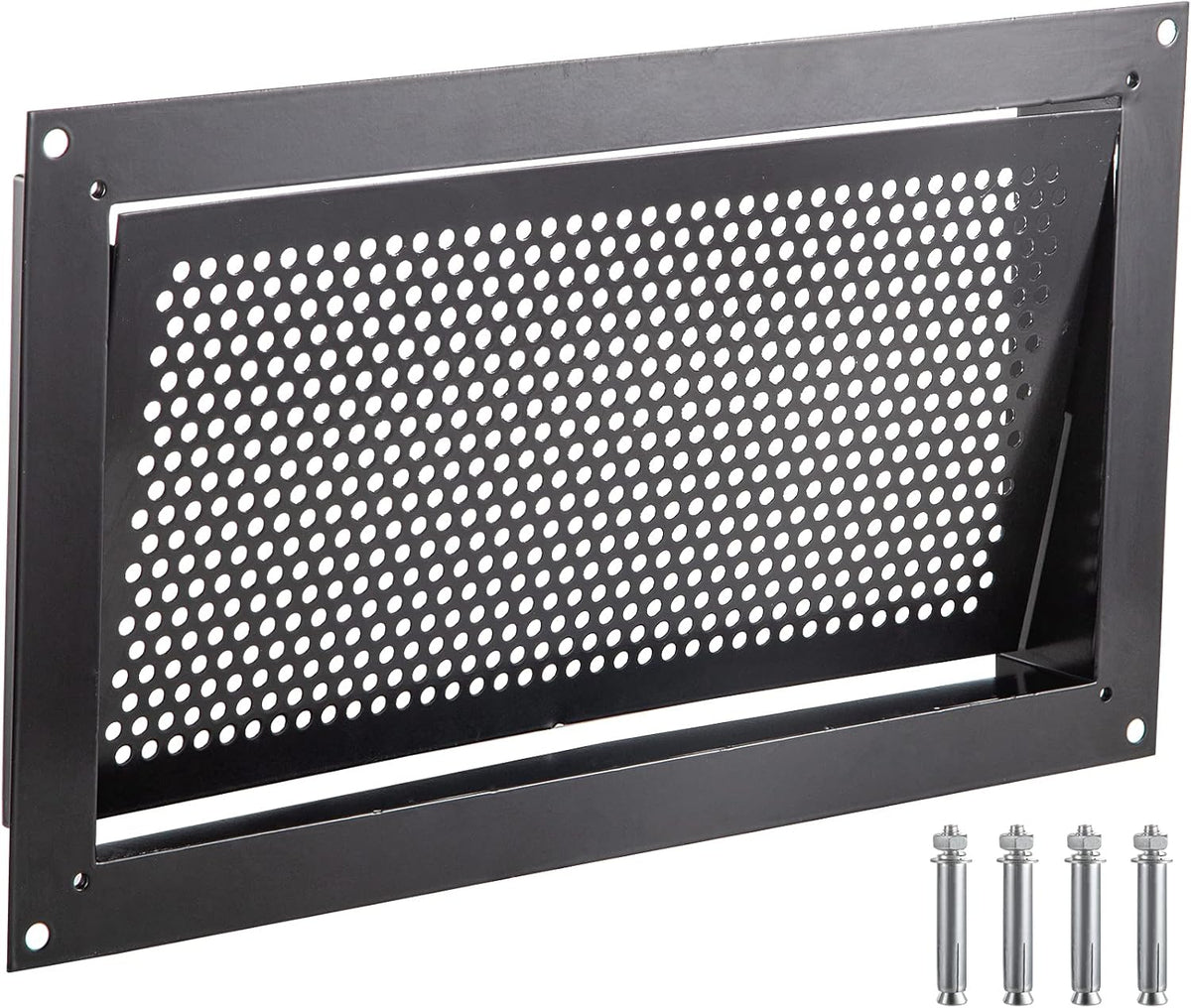 8" x 16" x 2" Black Foundation Flood Vent T93118