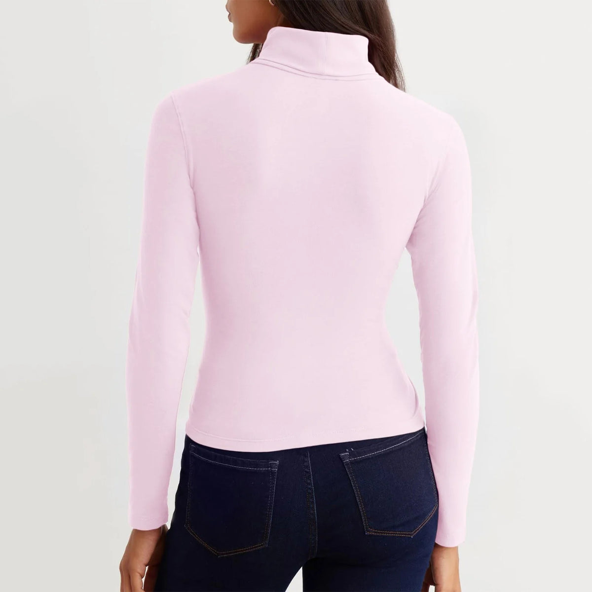 Long Sleeve V Neck Crop Top C607520