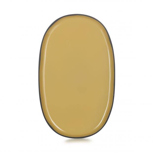Large Oval Service Plate 7 Colors L364