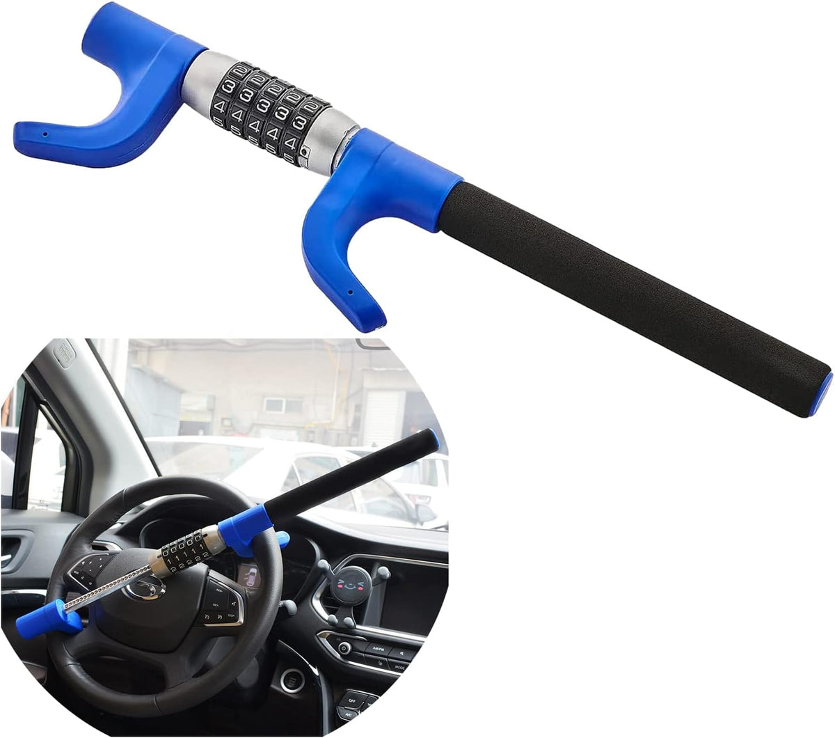 Universal Anti Theft Steering Wheel Lock M411