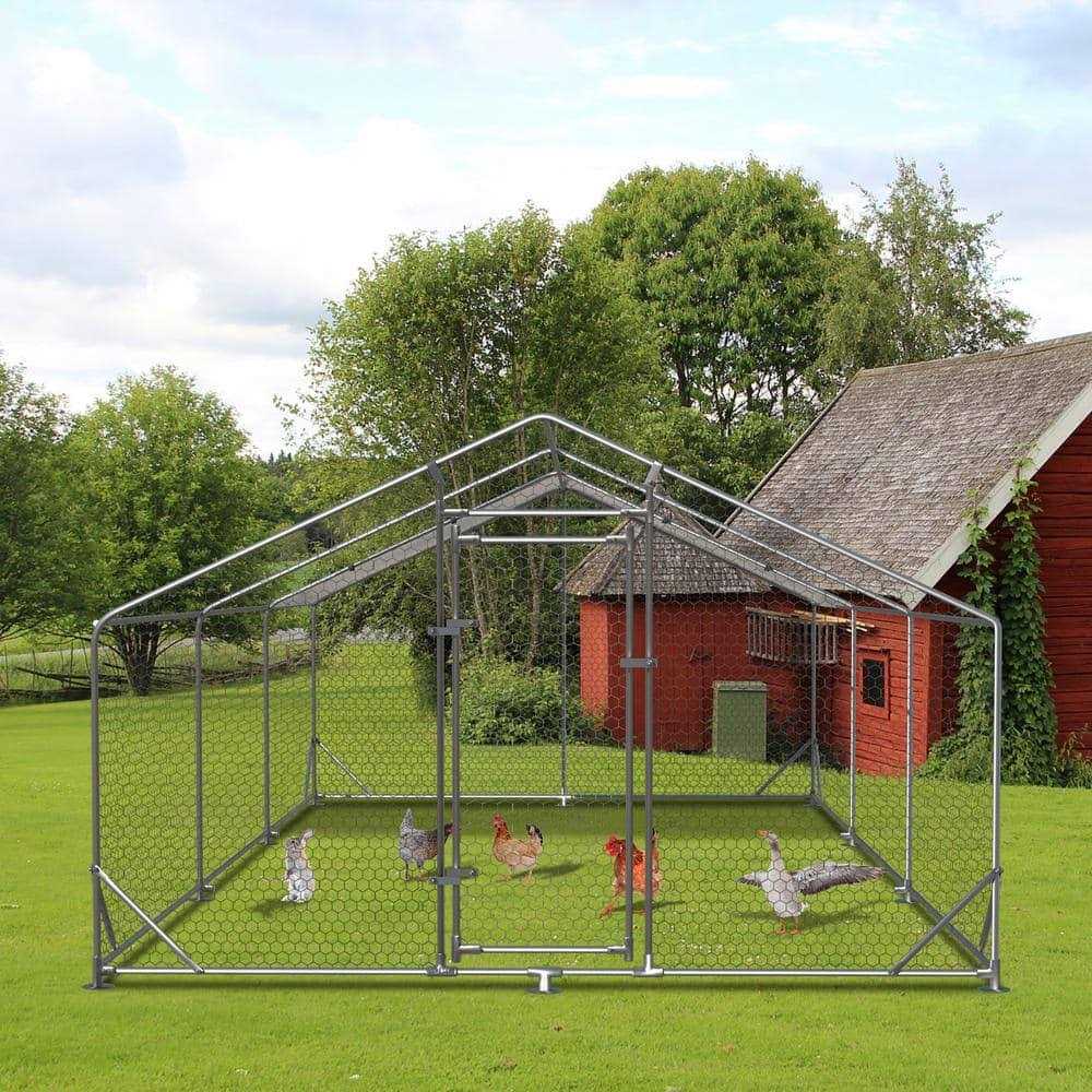 Metal Chicken Coop C7257