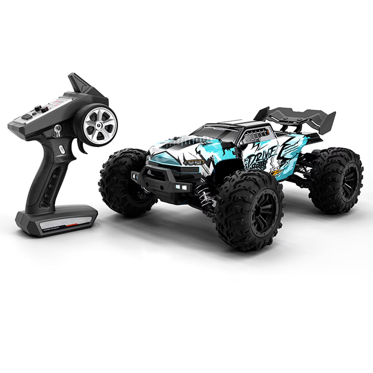2.4Ghz 70KM/H 1/16 Off Road RC Trucks Brushless Motor LED Light 4WD Vehicle S7322