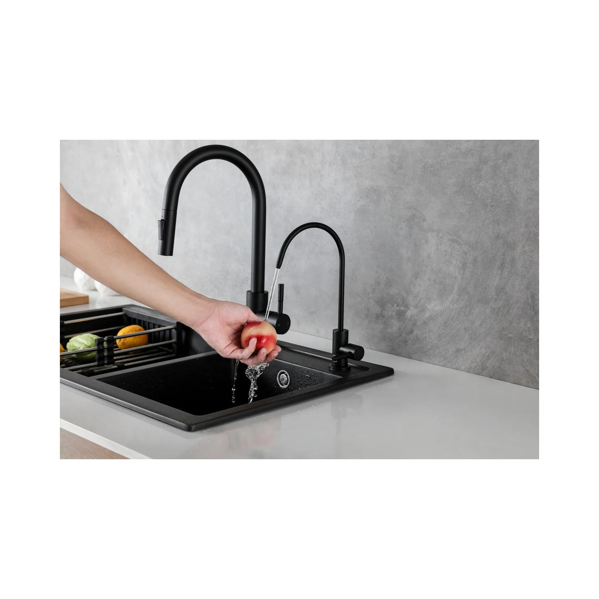 Single Handle Cold Water Dispenser Matte Black E5068