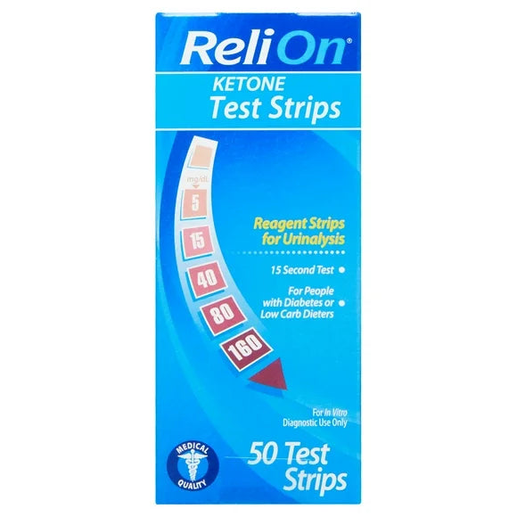 Ketone Test Strips 50 Count H6054
