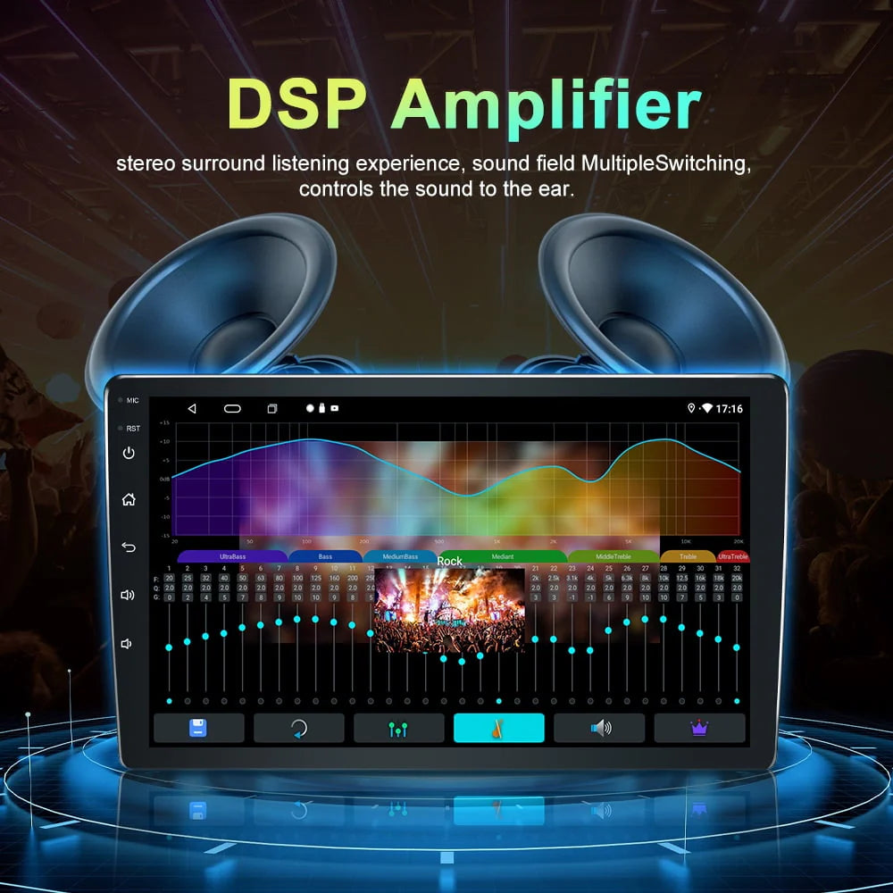 Android 12 Car Stereo Player with Backup Camera Z533
