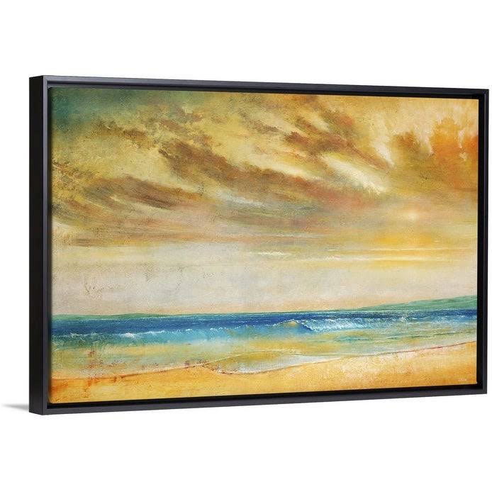 Black Float Frame Canvas Art - 24 x 16 H704932