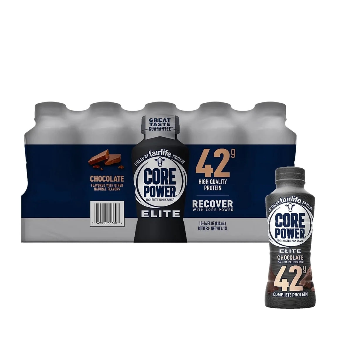 Chocolate Protein Shake 14 Fluid Ounce Pack of 10 V77668