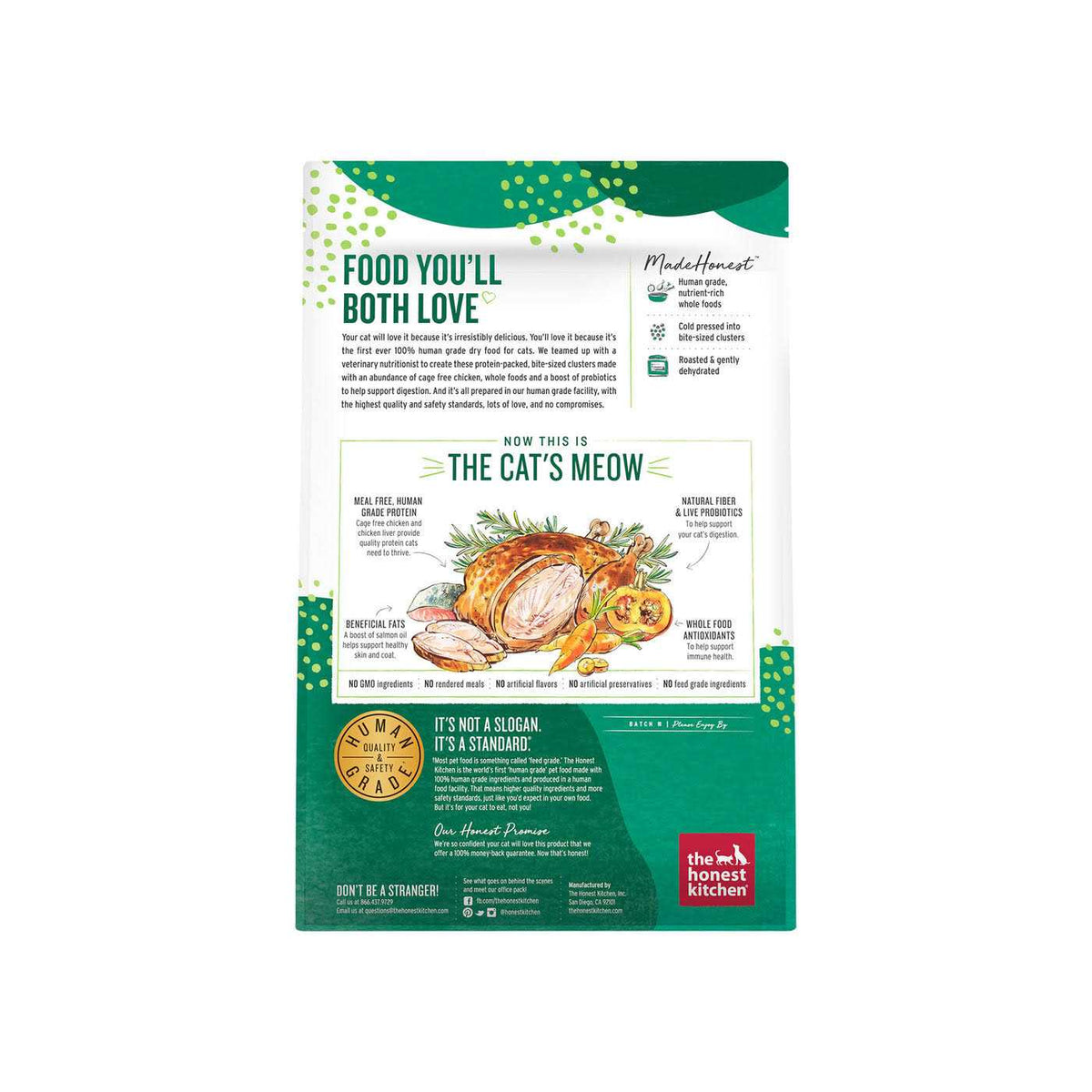 Grain-Free Chicken Dry Cat Food Z154