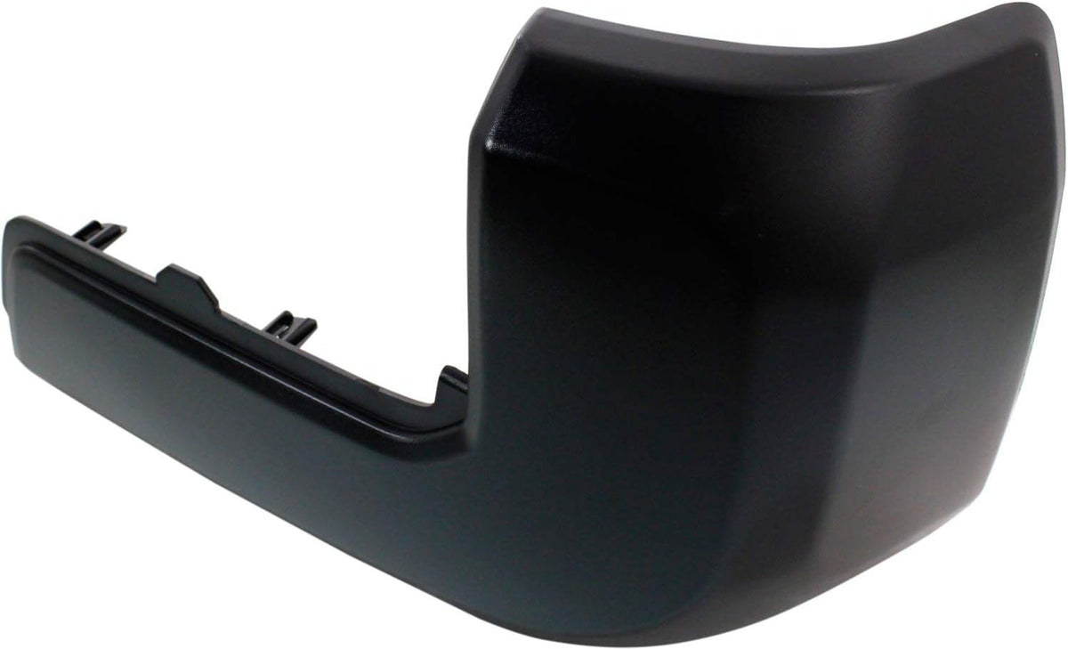 Black Rear Bumper End Cap Pack of 2 W410099