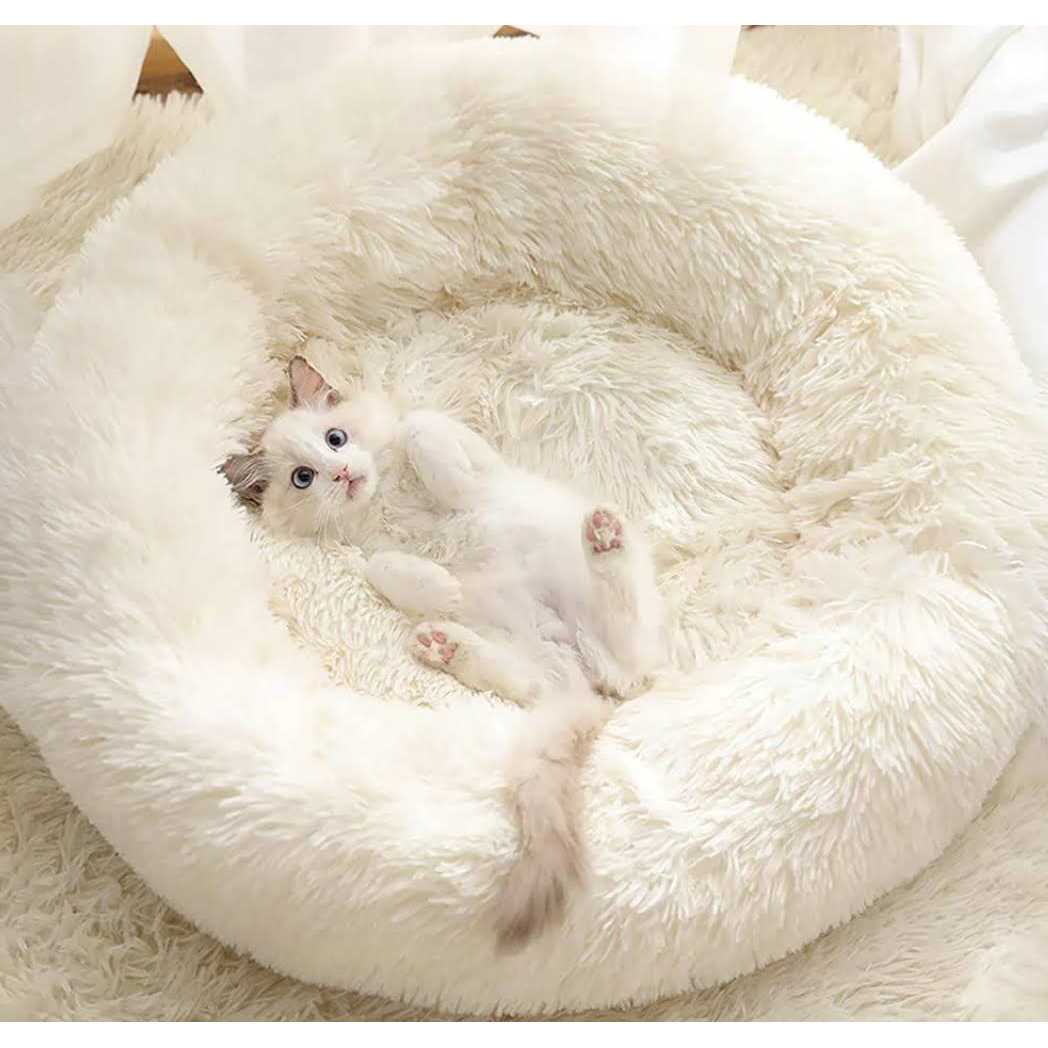 Washable Soft Plush Pet Bed Q649148