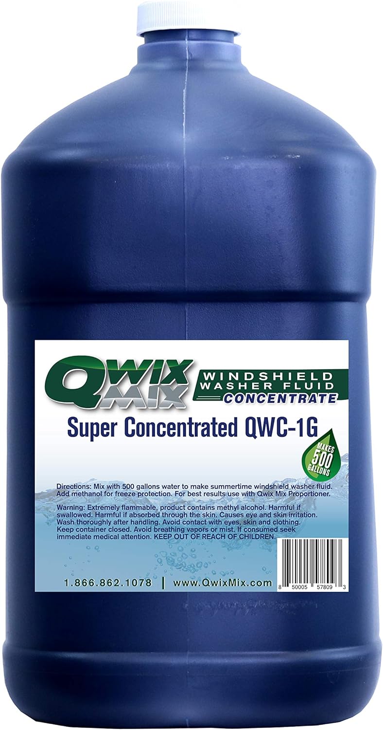 Windshield Washer Fluid Concentrate, 1 Gallon Makes 500 Gallons, Pack of 2 H56489