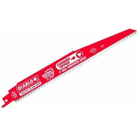9 in 6 TPI Carbide Tipped Saw Blade 3 Pack R869