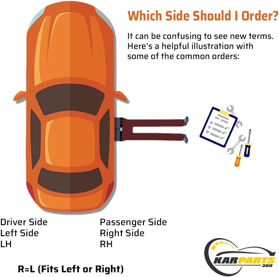 Signal Light Assembly Passenger Side Pack of 2 B500413