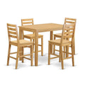 Counter Height Pub Table & 4 Chairs W198